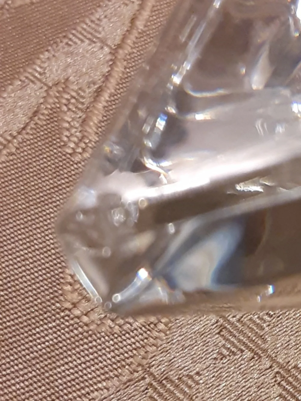 Waterford Crystal Star Pillar Candle Holder Made in Ireland